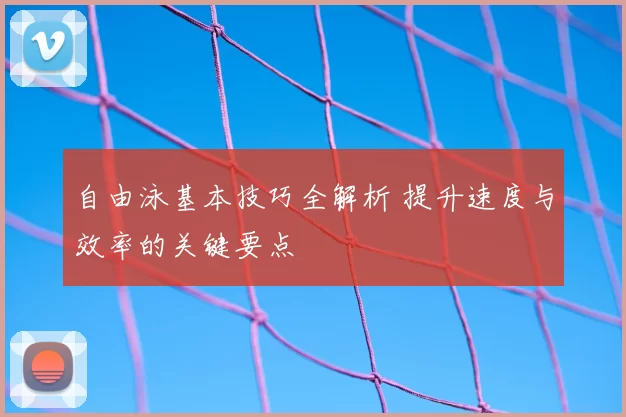 自由泳基本技巧全解析 提升速度与效率的关键要点
