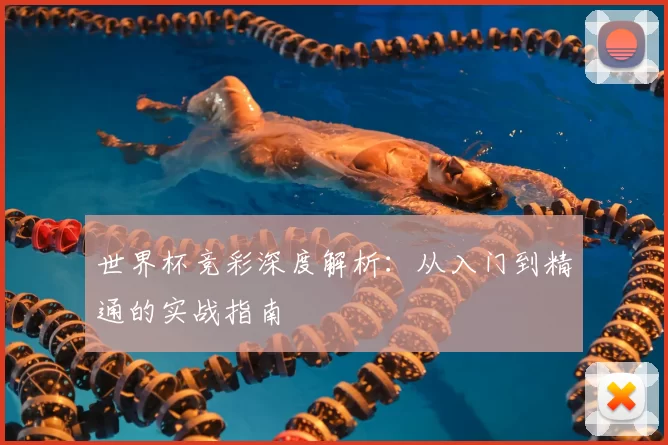 世界杯竞彩深度解析:从入门到精通的实战指南