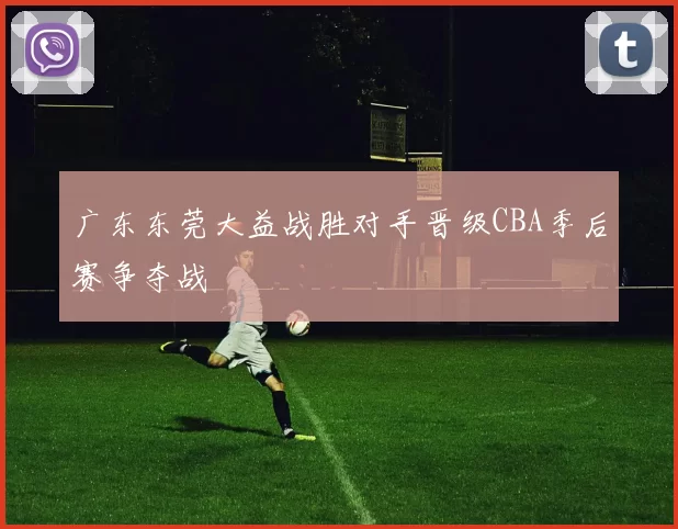广东东莞大益战胜对手晋级CBA季后赛争夺战